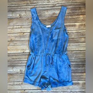 Pink Lilly - Acid Wash Romper.